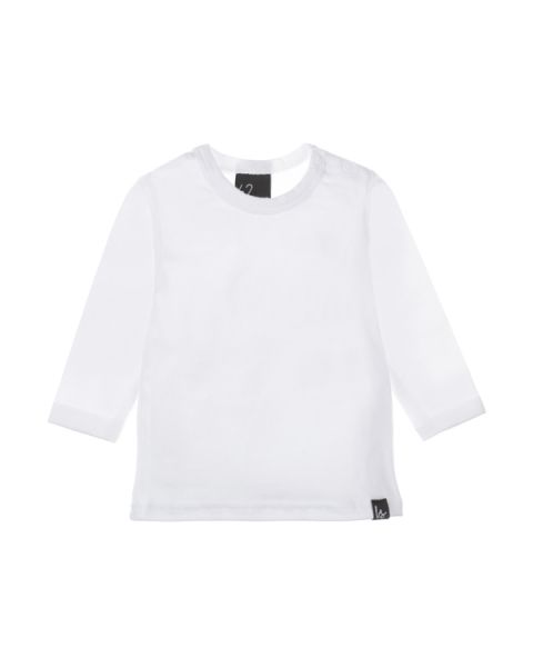 Basic witte longsleeve